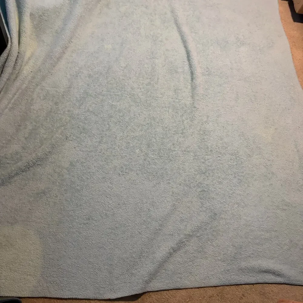 Pendleton Queen Sherpa Fleece Blanket Legend Lake Aqua Blue Aztec Southwest